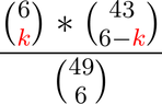 3 richtige bei 6 aus 49 3 richtige bei 6 aus 49