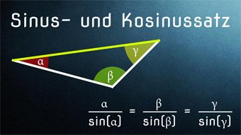 Lektion TRI03: Sinussatz und Kosinussatz | Matheretter